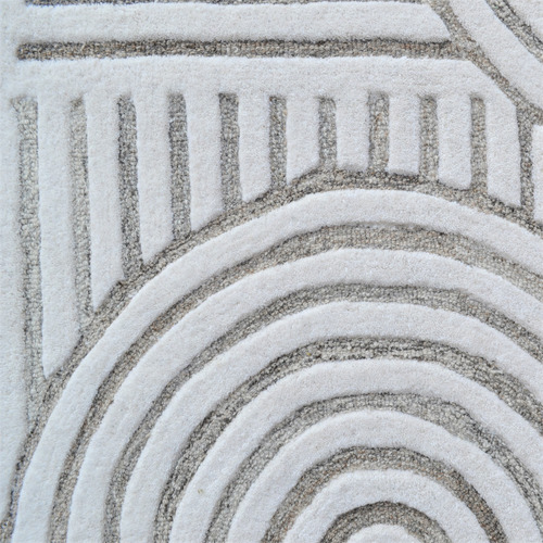 Palmyra Hand-Woven Wool Round Rug
