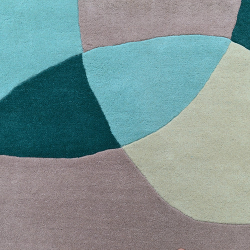 Mauve Cape Hand-Tufted Wool Rug