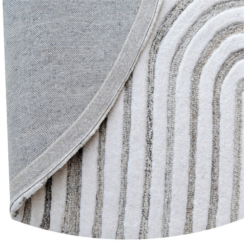 Palmyra Hand-Woven Wool Round Rug