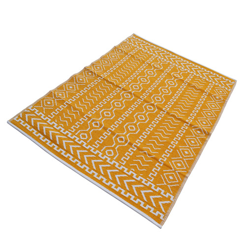 Yellow Fergus Reversible Outdoor Floor Mat