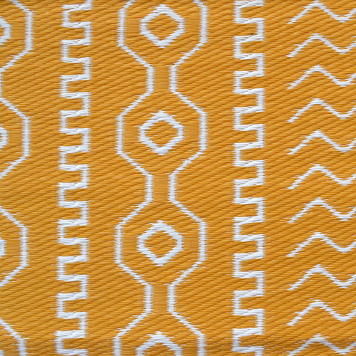 Yellow Fergus Reversible Outdoor Floor Mat