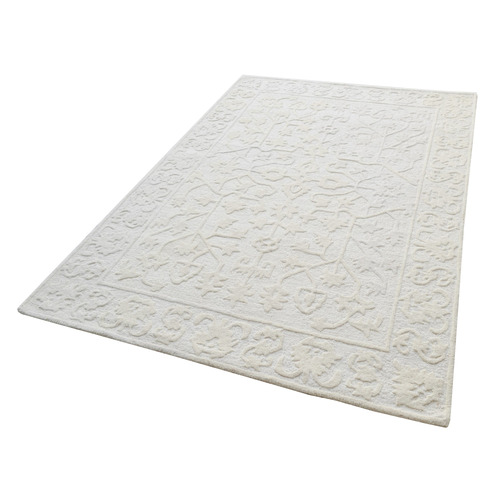 Ivory Amalfi Jude Hand-Woven Wool Rug