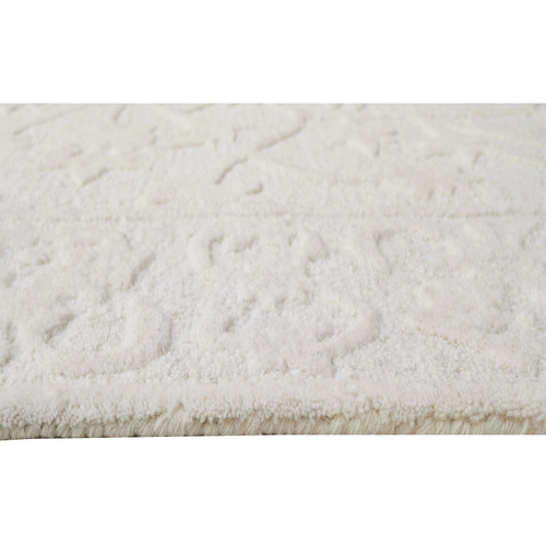 Ivory Amalfi Jude Hand-Woven Wool Rug