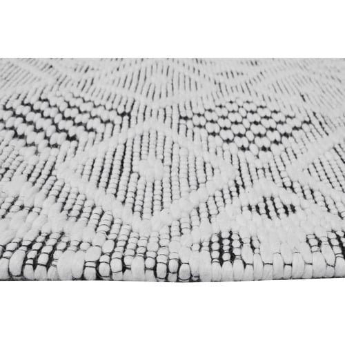 Diamond Rivola Hand-Woven Wool Rug