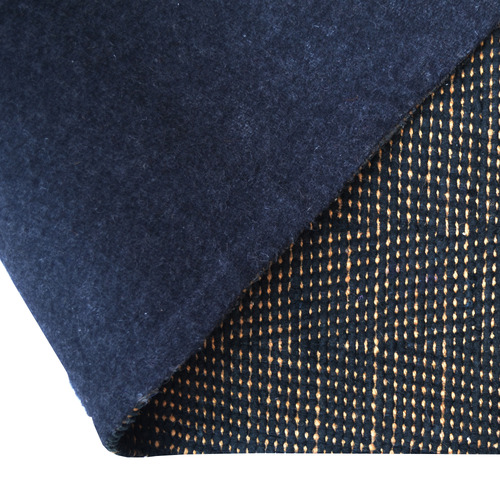 Black Chevron Mae Hand-Woven Jute Rug