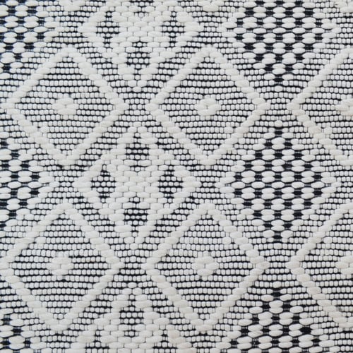 Diamond Rivola Hand-Woven Wool Rug
