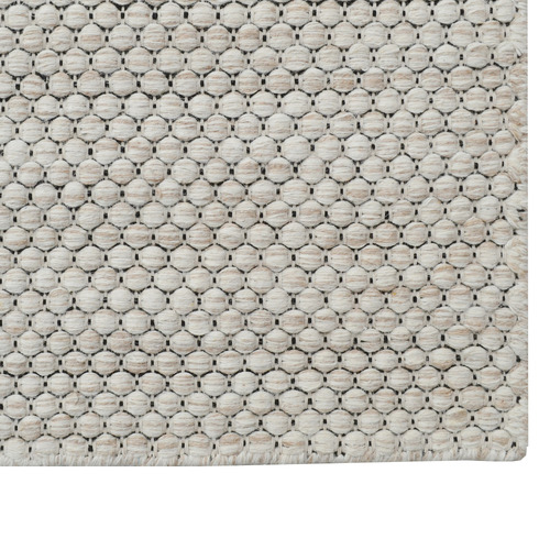 Creambie Hand-Woven Wool Rug