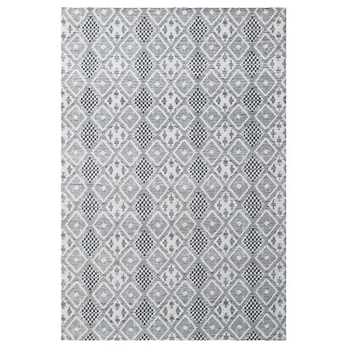 Diamond Rivola Hand-Woven Wool Rug