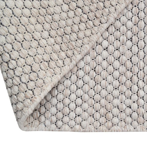 Creambie Hand-Woven Wool Rug