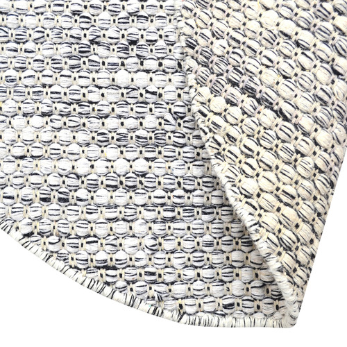 Marble Garry Hand-Woven Round Wool Rug