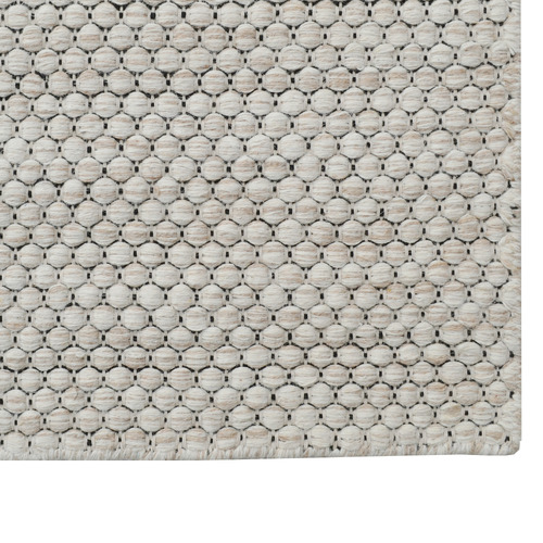 Creambie Hand-Woven Wool Rug