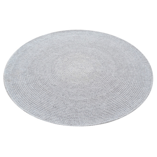 Moonstone Shilom Hand-Woven Round Rug