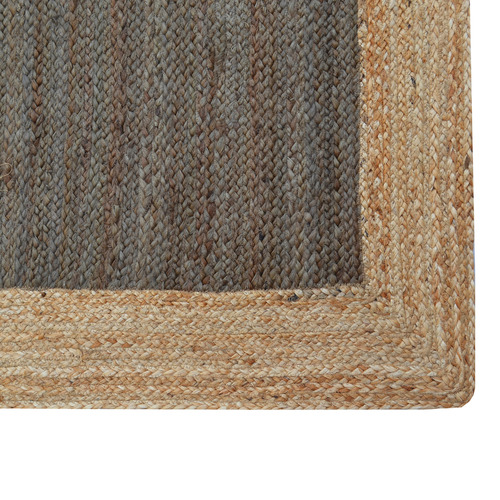 Heena George Border Hand-Woven Jute Rug