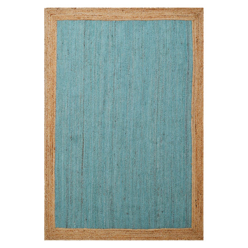 Greorge Border Hand-Woven Jute Rug