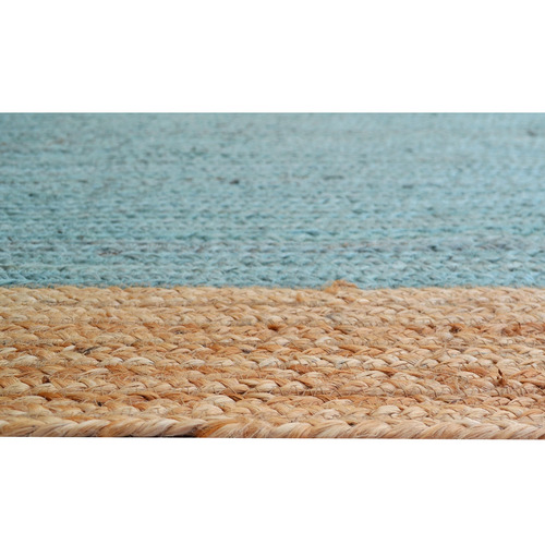 Greorge Border Hand-Woven Jute Rug