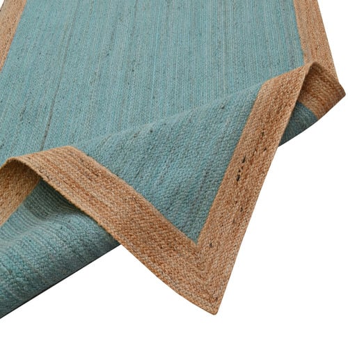 Greorge Border Hand-Woven Jute Rug