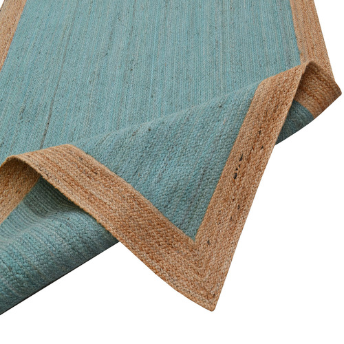 Greorge Border Hand-Woven Jute Rug