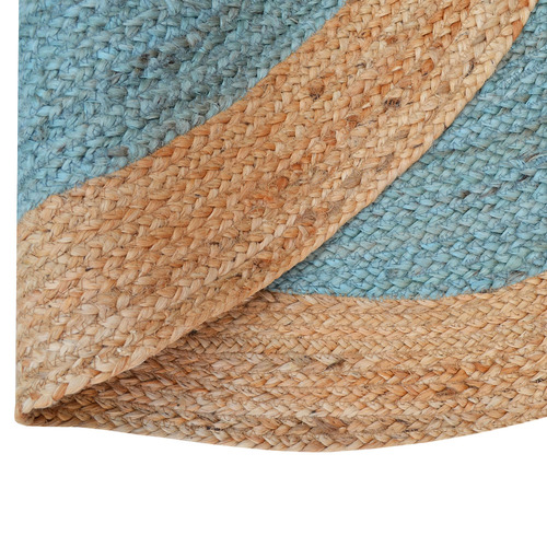 Greorge Border Hand-Woven Jute Rug