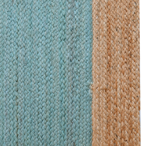 Greorge Border Hand-Woven Jute Rug
