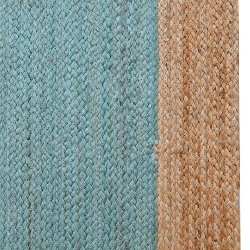 Greorge Border Hand-Woven Jute Rug