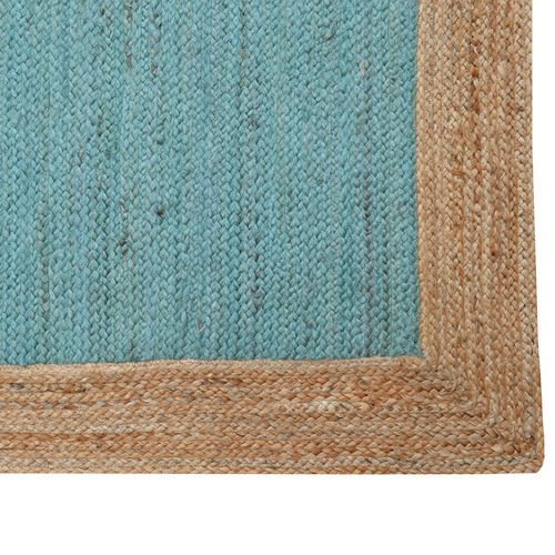 Greorge Border Hand-Woven Jute Rug