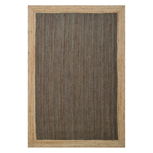 Heena George Border Hand-Woven Jute Rug