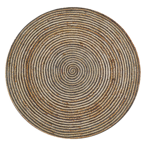 Heena Lien Hand-Woven Jute Round Rug