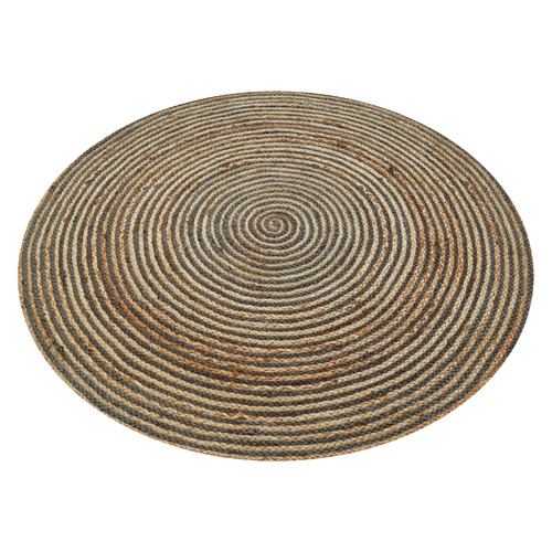 Heena Lien Hand-Woven Jute Round Rug
