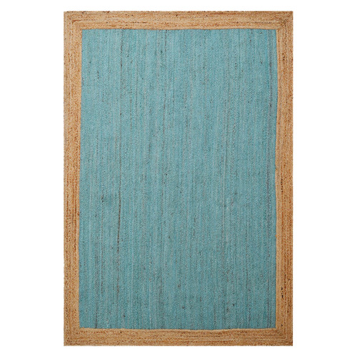 Greorge Border Hand-Woven Jute Rug