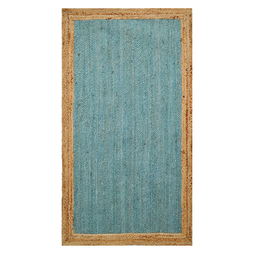 Greorge Border Hand-Woven Jute Rug
