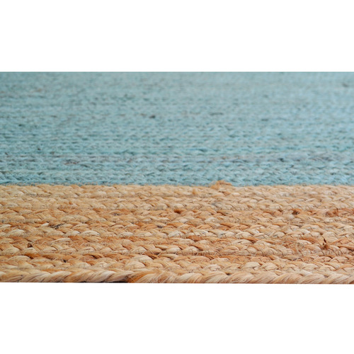 Greorge Border Hand-Woven Jute Rug
