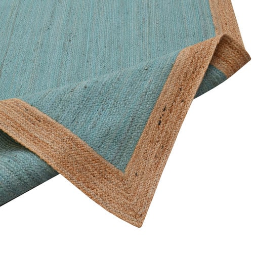 Greorge Border Hand-Woven Jute Rug