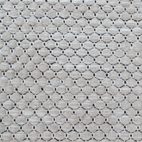 Silver Zilla Wool Round Rug