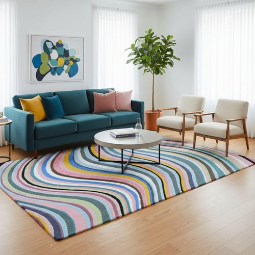 Beryl Hand-Tufted Wool Rug