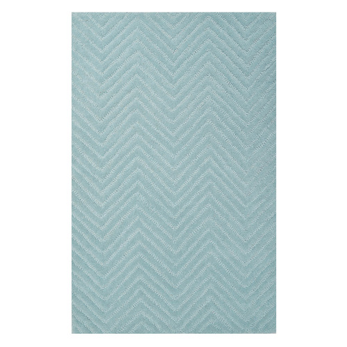 Aqua Chloe Hand-Tufted Wool Rug