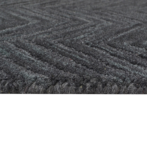 Iron Grey Chloe Hand-Tufted Wool Rug