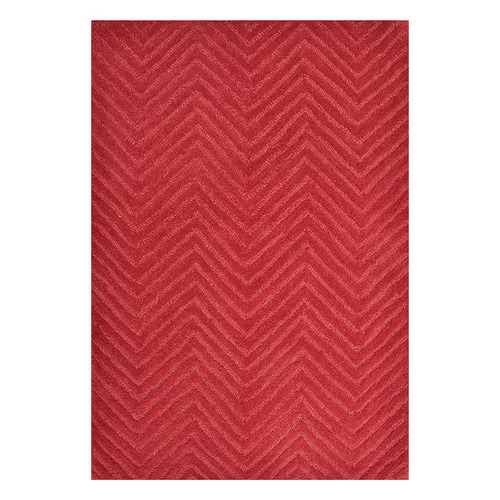 Red Chloe Hand-Tufted Wool Rug
