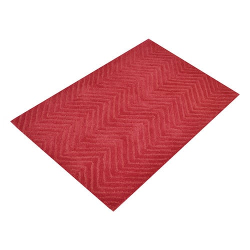Red Chloe Hand-Tufted Wool Rug