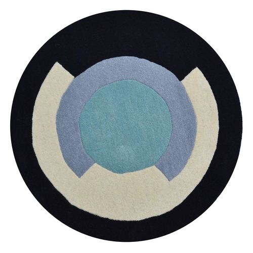 Cauley Hand-Tufted Wool Round Rug