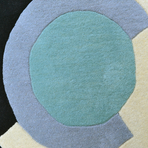 Cauley Hand-Tufted Wool Round Rug