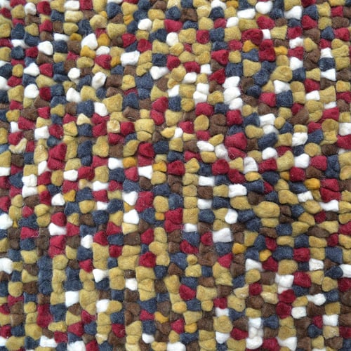 Brown Multi Bonnie Hand-Tufted Wool Rug