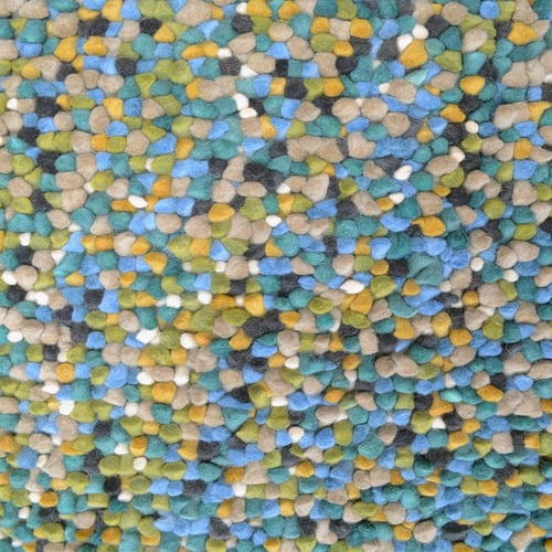 Aqua Multi Bonnie Hand-Tufted Wool Rug