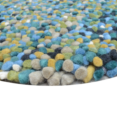 Aqua Multi Bonnie Hand-Tufted Wool Rug
