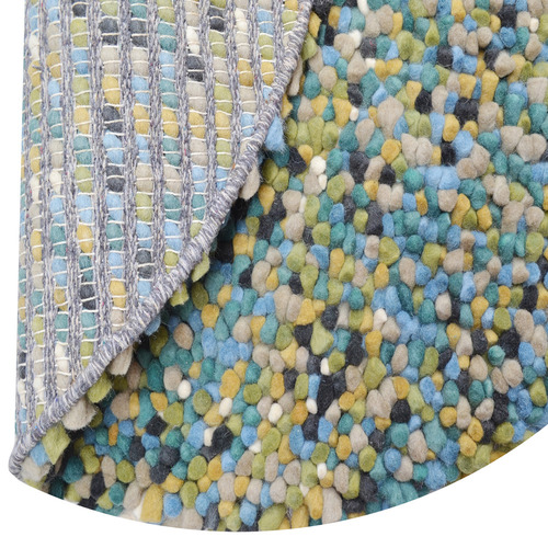 Aqua Multi Bonnie Hand-Tufted Wool Rug