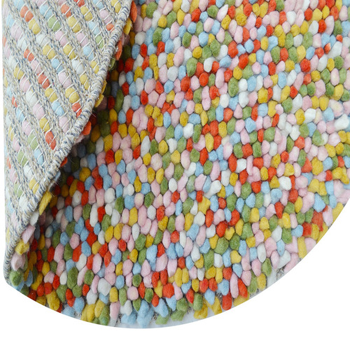 Pink Multi Bonnie Hand-Tufted Wool Rug
