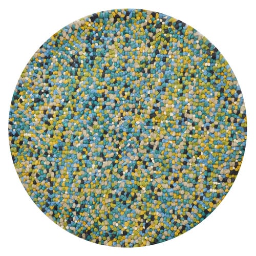 Aqua Multi Bonnie Hand-Tufted Wool Rug