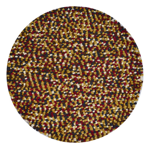 Brown Multi Bonnie Hand-Tufted Wool Rug