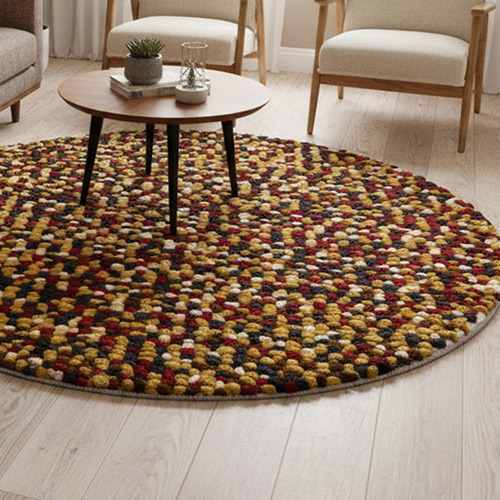 Brown Multi Bonnie Hand-Tufted Wool Rug