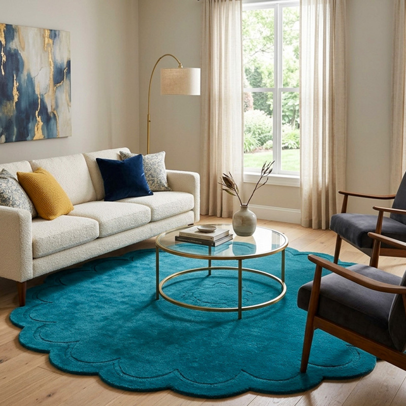 Kalea Hand-Tufted Wool Round Rug