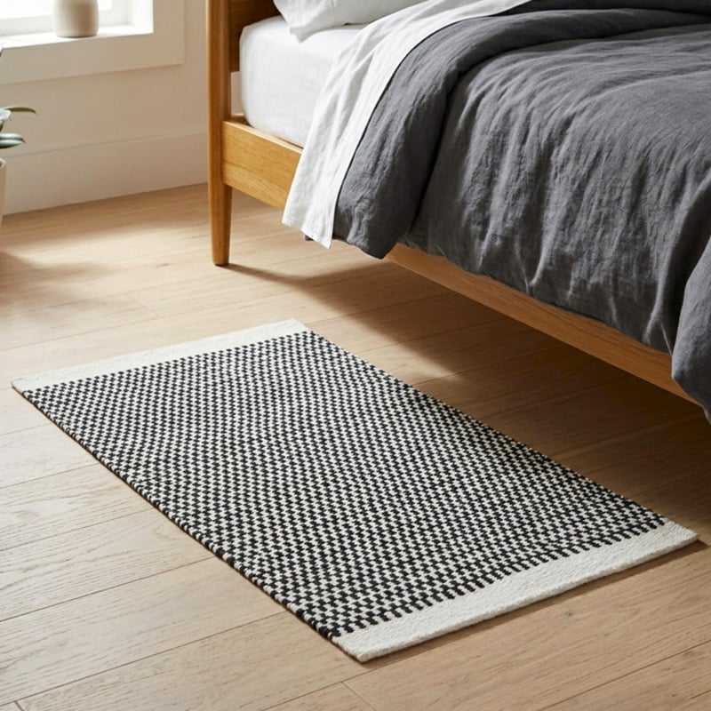 Sable Hand-Woven Wool Runner